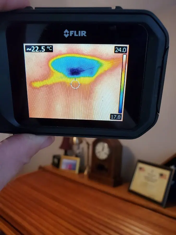 Thermal imaging inspection for water damage in Nottingham